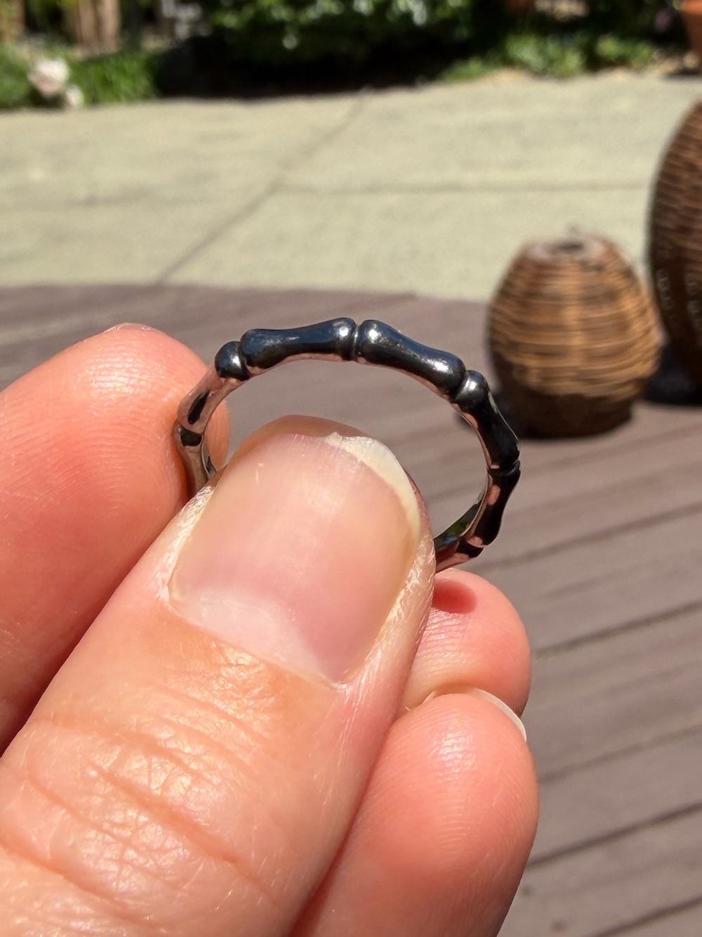 Bamboo ring